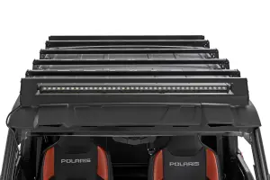 Rough Country - 93172 | Rough Country Roof Rack With Light Bar For Polaris Xpedition ADV 5 (2024-2024) | Black Series Light Bar - Image 4