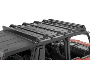 Rough Country - 93172 | Rough Country Roof Rack With Light Bar For Polaris Xpedition ADV 5 (2024-2024) | Black Series Light Bar - Image 5