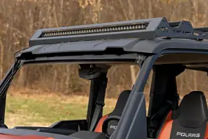 Rough Country - 93172 | Rough Country Roof Rack With Light Bar For Polaris Xpedition ADV 5 (2024-2024) | Black Series Light Bar - Image 8