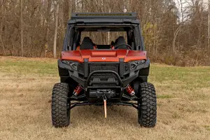 Rough Country - 93172 | Rough Country Roof Rack With Light Bar For Polaris Xpedition ADV 5 (2024-2024) | Black Series Light Bar - Image 9