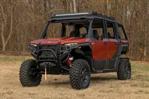 Rough Country - 93172 | Rough Country Roof Rack With Light Bar For Polaris Xpedition ADV 5 (2024-2024) | Black Series Light Bar - Image 10