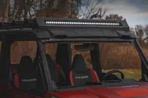 Rough Country - 93172 | Rough Country Roof Rack With Light Bar For Polaris Xpedition ADV 5 (2024-2024) | Black Series Light Bar - Image 11