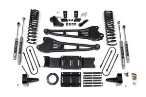 BDS1682H | BDS Suspension 6 Inch Lift Kit With Radius Arm For Ram 3500 4WD (2019-2024) | Diesel | Rear Lift Without Factory Rear Overload Leaf, NX2 Nitro Series Shocks, 6 Bolt Indexing Ring