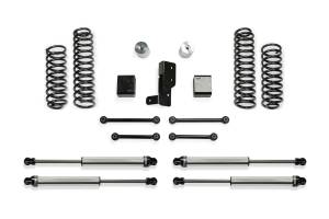 FTSK4107DL | Fabtech 3 Inch Sport System With Dirt Logic Shocks(2018-2023 Wrangler JL 4WD 4 Door)