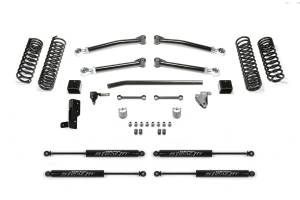 FTSK4117M | Fabtech 3 Inch Trail With Stealth Shocks (2018-2023 Wrangler JL 4WD 4 Door)