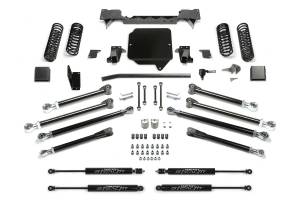 FTSK4169M | Fabtech 3 Inch Crawler With Stealth Shocks (2020-2023 Gladiator JT 4WD Gas)