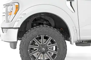 Rough Country - F-F320210A | Rough Country SF1 Fender Flares For Ford F-150 2WD/4WD (2024-2024) | Flat Black - Image 11