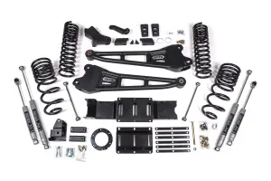 BDS1699H | BDS Suspension 4 Inch Lift Kit With Radius Arm For Ram 2500 4WD (2019-2024) | Gas | NX2 Nitro Series Shocks