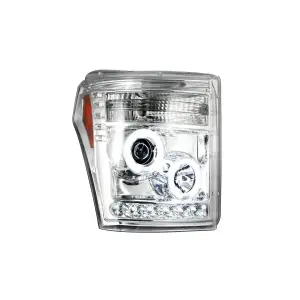 Recon Truck Accessories - REC264272CLCC | Recon Projector Headlights CCFL Halos & DRL Clear/Chrome (2011-2016 F250, F350 Super Duty) - Image 3