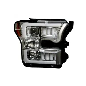 Recon Truck Accessories - REC264290CLC | Recon Projector Headlights in Clear/Chrome (2015-2017 F150 Replaces OEM Halogen Style Headlights Only) - Image 2