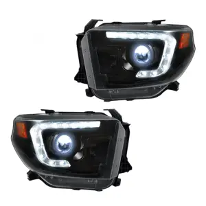 Recon Truck Accessories - 264294BKC | Recon Projector Headlights OLED DRL Smoked/Black (2014-2021 Tundra) - Image 2