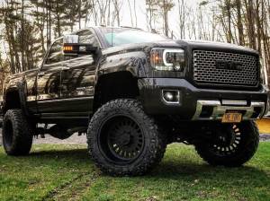 Recon Truck Accessories - 264295BKC | Recon Projector Headlights w Smooth OLED DRLs & Halos in Smoked/Black (2014-2018 Sierra 1500, 2014-2019 Sierra 2500 HD, 3500 SRW, 2015-2019 Sierra 3500 HD DRW) - Image 6