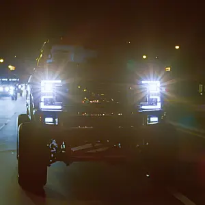 Recon Truck Accessories - 264372BKC | Recon Projector Headlights OLED DRL, LED Turn Signals Smoked (2017-2019 F250, F350 Super Duty) - Image 2