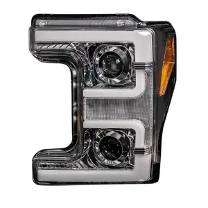 Recon Truck Accessories - REC264372CLC | Recon Projector Headlights OLED DRL & LED Turn Signals Clear (2017-2019 F250, F350 Super Duty) - Image 2