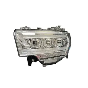 Recon Truck Accessories - REC264386CLCS | Recon LED Recon Projector Headlights w/ Ultra High Power Smooth OLED DRL & Scanning Switchback High Power Amber LED Turn Signals - Clear/Chrome (2019-2023 Ram 2500, 3500 With OEM Halogen & Standard Reflector Housing) - Image 2