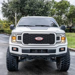 Recon Truck Accessories - REC264390BKCS | Recon Projector Headlights OLED DRL, LED Turn Signals Smoked/Black (2018-2020 F150 Replaces OEM LED Style Head Lights Only) - Image 5