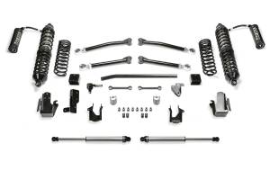 FTSK4221DL | Fabtech 3 Inch Trail With Dirt LogicSS 2.5 Resi Coilovers and Rear DLSS (2020-2023 Wrangler JL 4 Door 4WD Diesel)