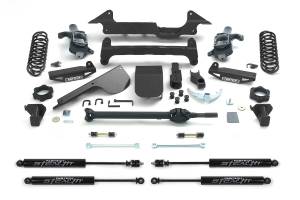 FTSK5000M | Fabtech 6 Inch Performance System With Stealth Shocks (2003-2008 H2 4WD with Rear Coil Springs)