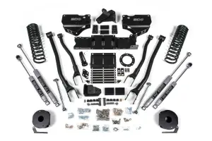 BDS1715H | BDS Suspension 4 Inch Lift Kit With 4 Link For Ram 2500 4WD (2019-2024) With Rear Air Ride | Diesel | NX2 Nitro Series Shocks