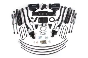 BDS1728FS | BDS Suspension 8 Inch Lift Kit With 4 Link For Ram 3500 4WD (2019-2024) | Diesel | Rear Lift Without Overload Leaf, 6 Bolt Indexing Ring, Fox 2.0 Performance Series Shocks