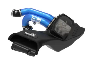 50-30072DL | AFE Power Momentum XP Cold Air Intake System w/ Pro DRY S Filter Blue 2021-2024 F150 Pickup, Raptor V6-3.5L (tt)