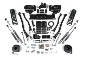 BDS1738H | BDS Suspension 6 Inch Lift Kit With 4 Link For Ram 2500 4WD (2019-2024) With Rear Air Ride | Diesel | NX2 Nitro Series Shocks