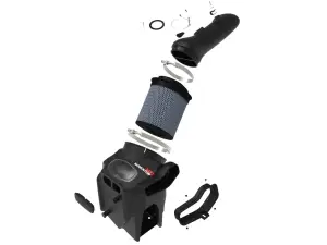 aFe Power - 50-70007T | AFE Power Momentum HD Cold Air Intake System w/ Pro 10R Filter 2020-2024 F250, F350 Super Duty V8-6.7L (td) - Image 2