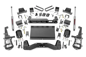 Rough Country - 49930 | Rough Country 6 Inch Lift Kit For Ford F-150 4WD (2024-2024) | Strut Spacer With N3 Rear Shocks - Image 1