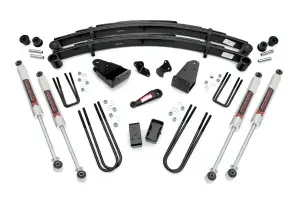 490-87UP40 | Rough Country 4 Inch Lift Kit For Ford F-250 4WD (1987-1997) | M1 Monotube