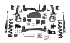 BDS1752H | BDS Suspension 4 Inch Lift Kit For Ram 1500 4WD (2012-2012) | Rear Lift 3 Inch Coil Spacers, Rear Shocks NX2 Nitro Series