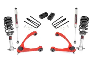 19840RED | Rough Country 3.5 Inch Lift Kit | Cast Steel | M1 Strut | | Chevrolet/GMC 1500 (14-16)