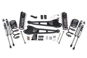 BDS1762FS | BDS Suspension 4 Inch Lift Kit With Radius Arm For Ram 2500 4WD (2014-2018) | Diesel | Fox 2.0 Performance Series Shocks