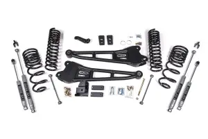 BDS1762H | BDS Suspension 4 Inch Lift Kit With Radius Arm For Ram 2500 4WD (2014-2018) | Diesel | NX2 Nitro Series Shocks