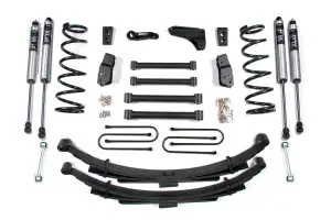 BDS1764FS | BDS Suspension 4 Inch Lift Kit With Radius Arm For Ram 2500 Power Wagon 4WD (2005-2007) | Rear Lift Leaf Springs, Rear Axle 3.5 Inch, Fox 2.0 Performance Series Shocks