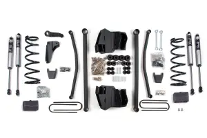 BDS1765FS | BDS Suspension 4 Inch Lift Kit Long Arm For Ram 2500 Power Wagon 4WD Gas (2005-2007) | Rear Lift Block Kit, Rear Axle 3.5 Inch, Fox 2.0 Performance Series Shocks