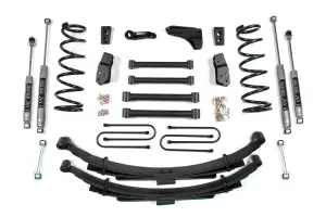 BDS1767H | BDS Suspension 4 Inch Lift Kit For Ram 2500 Power Wagon 4WD (2008-2008) | Rear Lift Leaf Springs, Rear Axle 3.5 Inch, NX2 Nitro Series Shocks