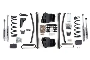 BDS Suspension - BDS1768H | BDS Suspension 4 Inch Lift Kit For Ram 2500 Power Wagon 4WD Gas (2008-2008) | Rear Lift Block Kit, Rear Axle 3.5 Inch, NX2 Nitro Series Shocks - Image 2