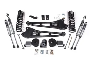 BDS1773FS | BDS Suspension 4 Inch Lift Kit With Radius Arm For Ram 2500 With Rear Air Ride 4WD Diesel (2014-2018) | Fox 2.0 Performance Series Shocks