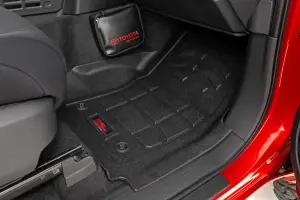 Rough Country - SM71224 | Rough Country Sure Fit Floor Mats For Toyota Tacoma 2024-2024 | Front & Rear, Crew Cab - Image 3