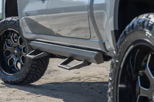 Rough Country - 11019 | Rough Country SRL2 Adjustable Aluminum Steps For Crew Cab Chevrolet Silverado / GMC Sierra 1500 & 2500 HD (2019-2024) - Image 7