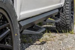 Rough Country - 51141 | Rough Country SRL2 Adjustable Aluminum Steps For Crew Cab Ford F-150 & Lighting/Tremor / F-250/F-350 Super Duty / Raptor & Raptor R (2015-2024) - Image 11