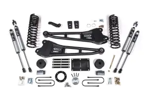 BDS2106FS | BDS Suspension 6 Inch Lift Kit With Radius Arm For Ram 3500 4WD Diesel With Rear Air Ride (2013-2018) | Fox 2.0 Performance Series Shocks