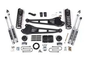 BDS2106H | BDS Suspension 6 Inch Lift Kit With Radius Arm For Ram 3500 4WD Diesel With Rear Air Ride (2013-2018) | NX2 Nitro Series Shocks