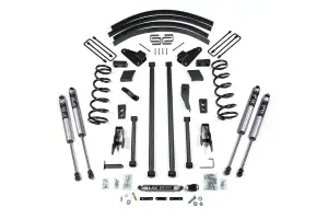 BDS219FS | BDS Suspension 5 Inch Lift Kit Long Arm Conversion For Ram 2500 / 3500 4WD (2000-2002) | Rear Lift Block Kit Without Factory Overload, Fox 2.0 Performance Series Shocks