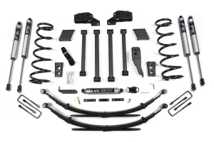 BDS221FS | BDS Suspension 5 Inch Lift Kit For Ram 2500 / 3500 4WD (2000-2002) | Rear Lift Leaf Springs, Fox 2.0 Performance Series Shocks