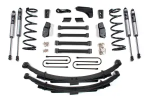 BDS228FS | BDS Suspension 6 Inch Lift Kit For Dodge Ram 1500 Mega Cab 4WD (2006-2007) | Rear Lift Leaf Springs, Rear Axle 3.5 Inch, Fox 2.0 Performance Series Shocks