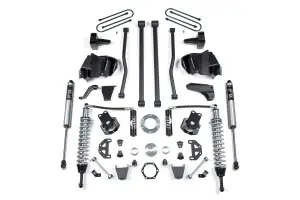 BDS629F | BDS Suspension 6 Inch Lift Kit Long Arm & Fox 2.5 Coil Over Conversion For Dodge Ram 2500 4WD (2009-2013) | Diesel | Rear Lift Block Kit