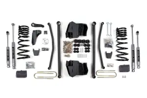 BDS630H | BDS Suspension 8 Inch Lift Kit Long Arm For Dodge Ram 2500 4WD (2009-2013) | Diesel | Rear Lift Block Kit, Rear Axle 3.5 Inch, NX2 Nitro Series Shocks