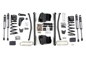 BDS632FS | BDS Suspension 8 Inch Lift Kit Long Arm For Dodge Ram 2500 4WD (2009-2013) | Diesel | Rear Lift Block Kit, Rear Axle 4 Inch, Fox 2.0 Performance Series Shocks