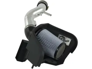 aFe Power - 51-12102-P | AFE Power Magnum Force Stage-2 Cold Air Intake System w/ Pro DRY S Filter Polished 2011-2014 Mustang V6-3.7L - Image 2